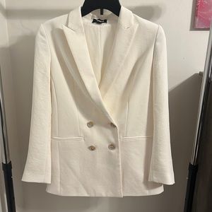 White blazer from Express